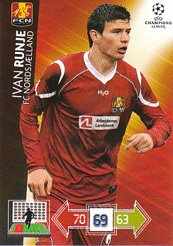 Ivan Runje FC Nordsjaelland 2012/13 Panini Adrenalyn XL CL #175